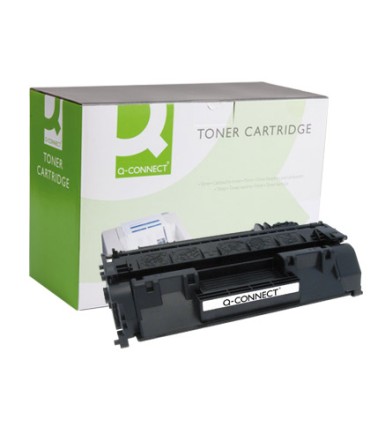 Toner q connect compatible hp ce505a laserjet negro p2035 2055 2055d 2055dn p2055x 3000pag 