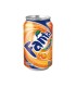 Refresco fanta naranja lata 330 ml