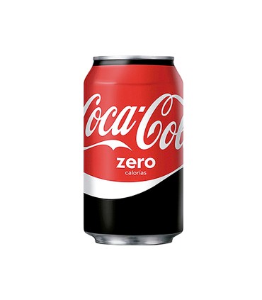 Refresco coca cola zero lata 330 ml