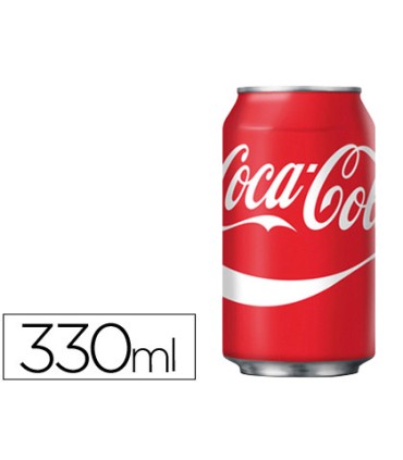 Refresco coca cola lata 330 ml