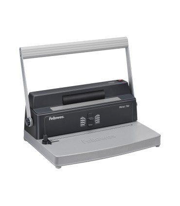 Encuadernadora para espiral fellowes metal 50r perfora 12 hojas formato a4 paso 5 1 encuaderna 450 hojas 80 gr