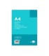 Recambio liderpapel a4 100 hojas 75g m2 cuadro 4mm con margen 4 taladros