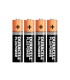 Pila duracell alcalina plus aaa blister con 4 unidades