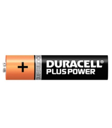 Pila duracell alcalina plus aaa blister con 4 unidades