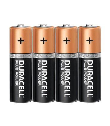 Pila duracell alcalina plus aa blister con 4 unidades