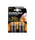 Pila duracell alcalina plus aa blister con 4 unidades