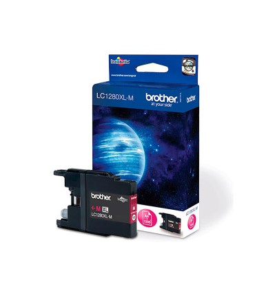 Ink jet brother lc 1280xlmbp magenta 1200pag mfc j6510dw mfc j6710dw mfc j6910dw