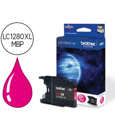 Ink jet brother lc 1280xlmbp magenta 1200pag mfc j6510dw mfc j6710dw mfc j6910dw