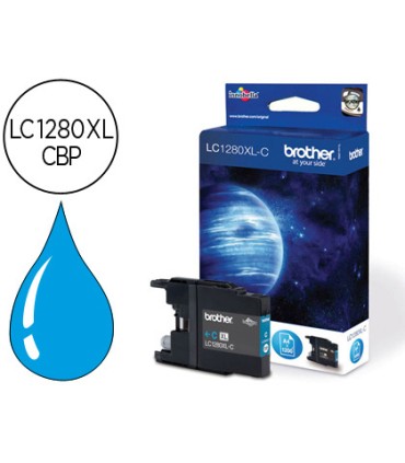 Ink jet brother lc 1280xlcbp cian 1200pag mfc j6510dw mfc j6710dw mfc j6910dw