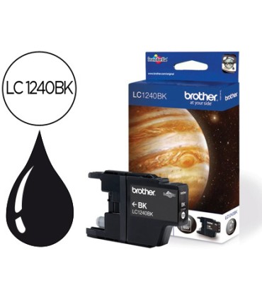 Ink jet brother lc 1240bk negro 600pag mfc j6510dw mfc j6710dw mfc j6910dw