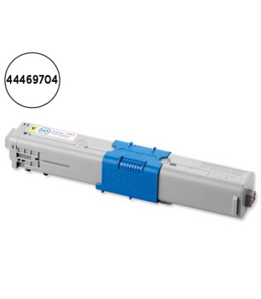 Toner oki c300 c500 amarillo 2000 pag 