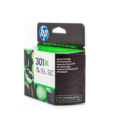 Ink jet hp 301xl tricolor deskjet 5530 1010 1510 2540alta capacidad