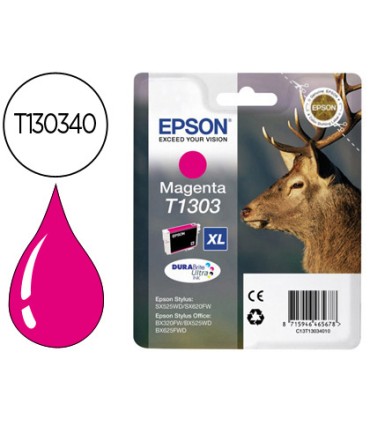 Ink jet epson stylus t1303 magenta office bx320f extra alta capacidad