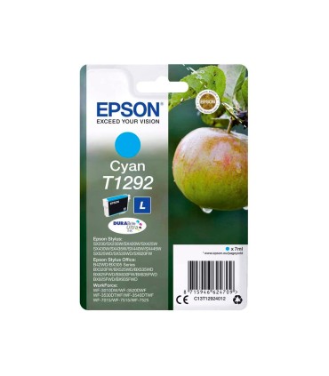 Ink jet epson stylus t1292 cian sx420w 425w office bx305f bx320f alta capacidad 