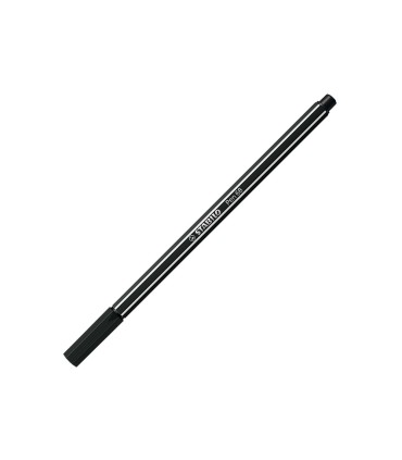 Rotulador stabilo acuarelable pen 68 negro 1 mm