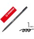 Rotulador stabilo acuarelable pen 68 negro 1 mm