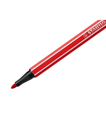 Rotulador stabilo acuarelable pen 68 rojo carmin 1 mm