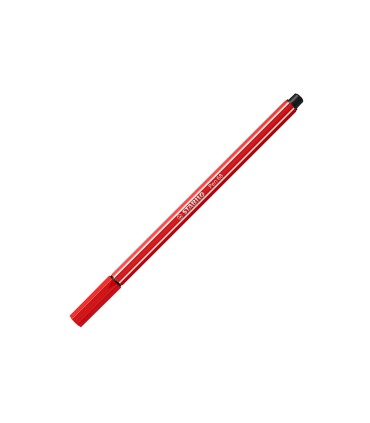 Rotulador stabilo acuarelable pen 68 rojo carmin 1 mm