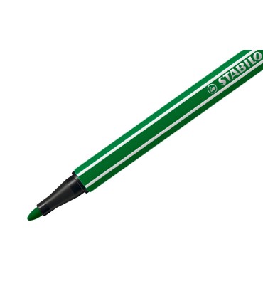 Rotulador stabilo acuarelable pen 68 verde esmeralda 1 mm