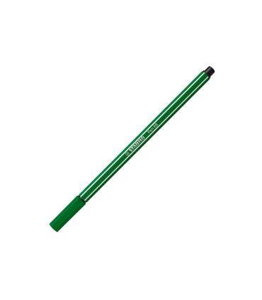 Rotulador stabilo acuarelable pen 68 verde esmeralda 1 mm