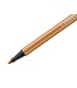 Rotulador stabilo acuarelable pen 68 ocre oscuro 1 mm