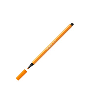 Rotulador stabilo acuarelable pen 68 naranja 1 mm