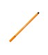 Rotulador stabilo acuarelable pen 68 naranja 1 mm