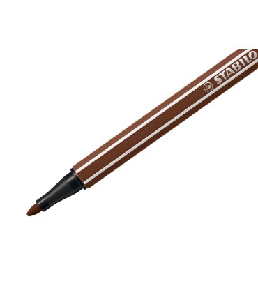 Rotulador stabilo acuarelable pen 68 marron 1 mm