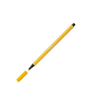 Rotulador stabilo acuarelable pen 68 amarillo 1 mm