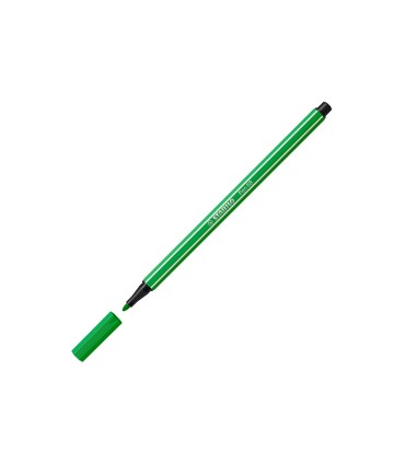 Rotulador stabilo acuarelable pen 68 verde hoja 1 mm