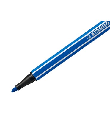 Rotulador stabilo acuarelable pen 68 azul oscuro 1 mm