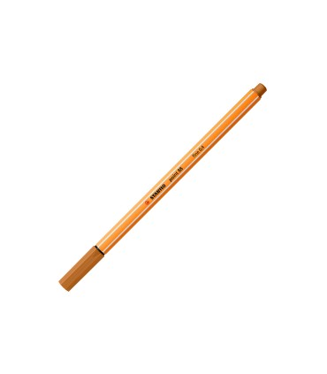 Rotulador stabilo punta de fibra point 88 ocre oscuro 04 mm