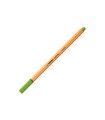 Rotulador stabilo punta de fibra point 88 verde manzana 0,4 mm