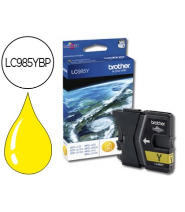 Ink jet brother lc 985y amarillo dcp j125 dcp j315w mfc j265w mfc j410 mfc j415w