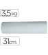 Papel blanco bobina ancho 31 cm longitud 250 mt gramaje 50 gr peso 35 kg