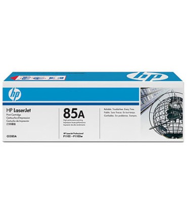 Toner hp 85a laserjet p1100 p1102 ce285a negro 1600 pags