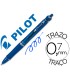 Boligrafo pilot acroball azul tinta aceite punta de bola de 10mm retractil