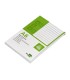 Bloc notas liderpapel horizontal a6 80 hojas 60g m2 perforado