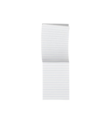 Bloc notas liderpapel horizontal a7 80 hojas 60g m2 perforado