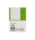 Bloc notas liderpapel horizontal a7 80 hojas 60g m2 perforado