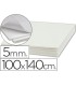 Carton pluma liderpapel blanco adhesivo 1 cara 100x140 cm espesor 5 mm