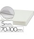 Carton pluma liderpapel blanco adhesivo 1 cara 70x100 cm espesor 5 mm