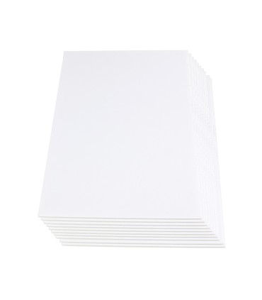 Carton pluma liderpapel blanco adhesivo 1 cara 50x70 cm espesor 5 mm