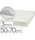 Carton pluma liderpapel blanco adhesivo 1 cara 50x70 cm espesor 3 mm