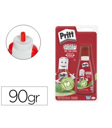 Pegamento cola universal pritt transparente bote de 100 gr