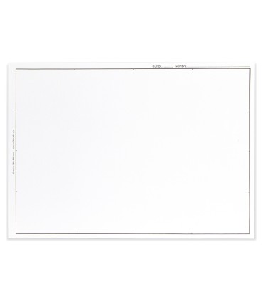 Papel dibujo liderpapel 210x297mm 150g m2 sin recuadro pack de 10 hojas