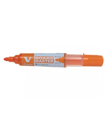 Rotulador pilot v board master para pizarra blanca naranja tinta liquida trazo 23mm