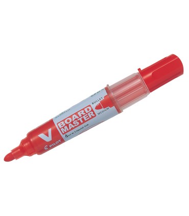 Rotulador pilot v board master para pizarra blanca rojo tinta liquida trazo 23mm