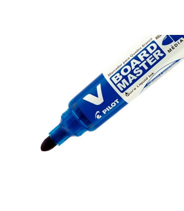 Rotulador pilot v board master para pizarra blanca azul tinta liquida trazo 23mm