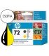 Ink jet hp 72 cabezal negro mate y amarillo designjet t610 1100